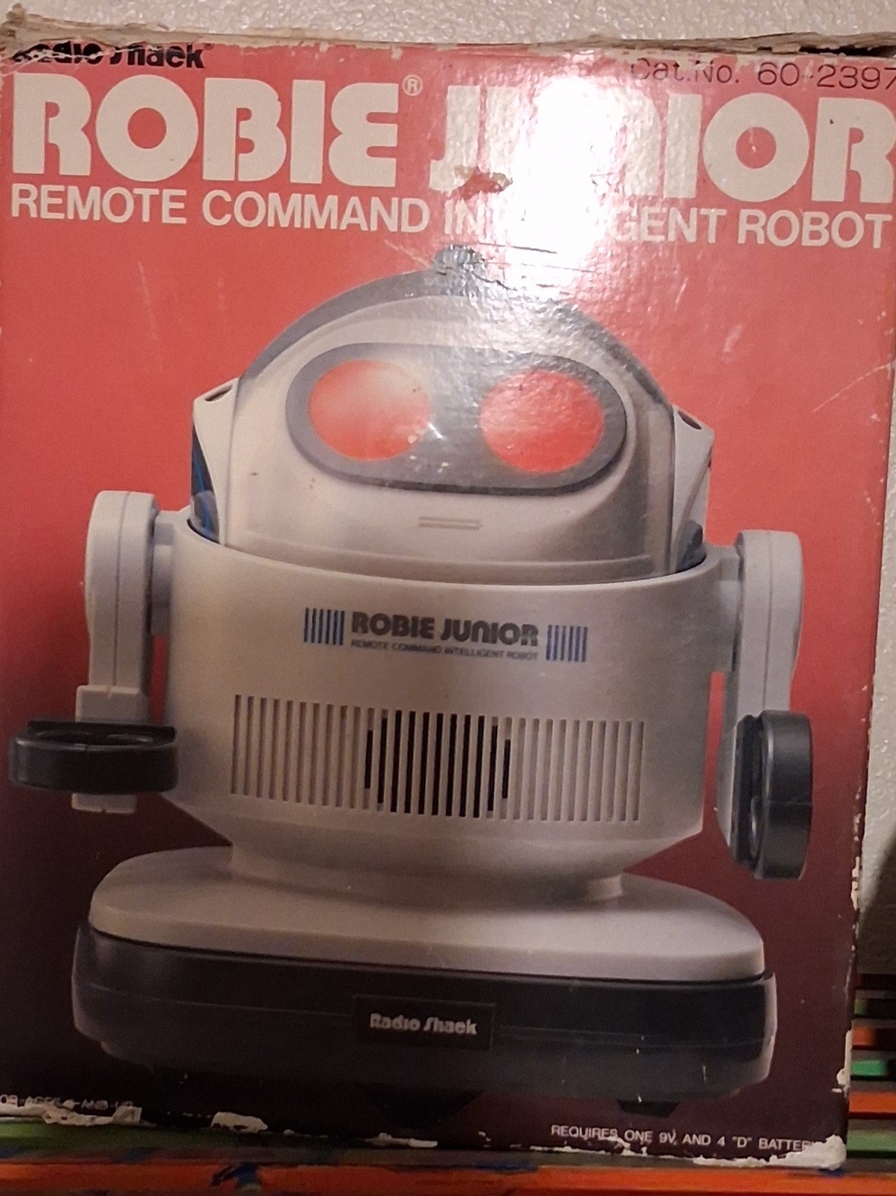 Robie Junior Remote Command Robot - White